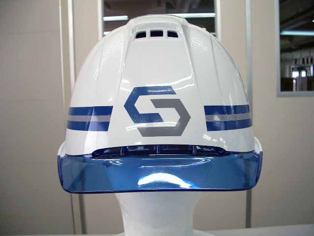 曽我部工務店様のヘルメット加工実績