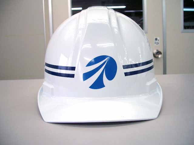 株式会社 久木様のヘルメット加工実績