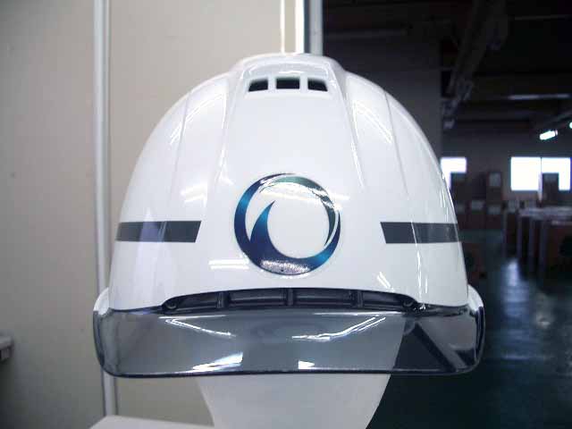 株式会社 藤田工業様のヘルメット加工実績