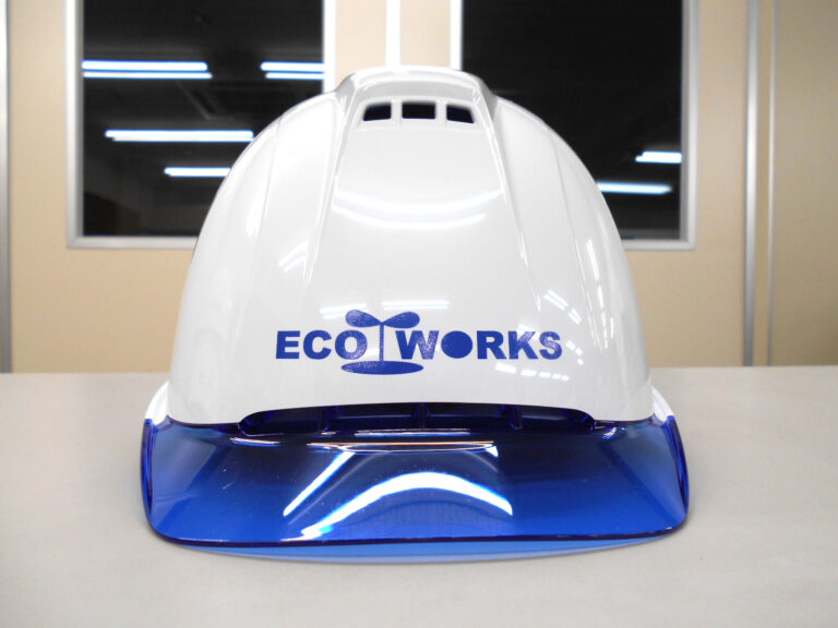 株式会社村上工業様のヘルメット加工実績