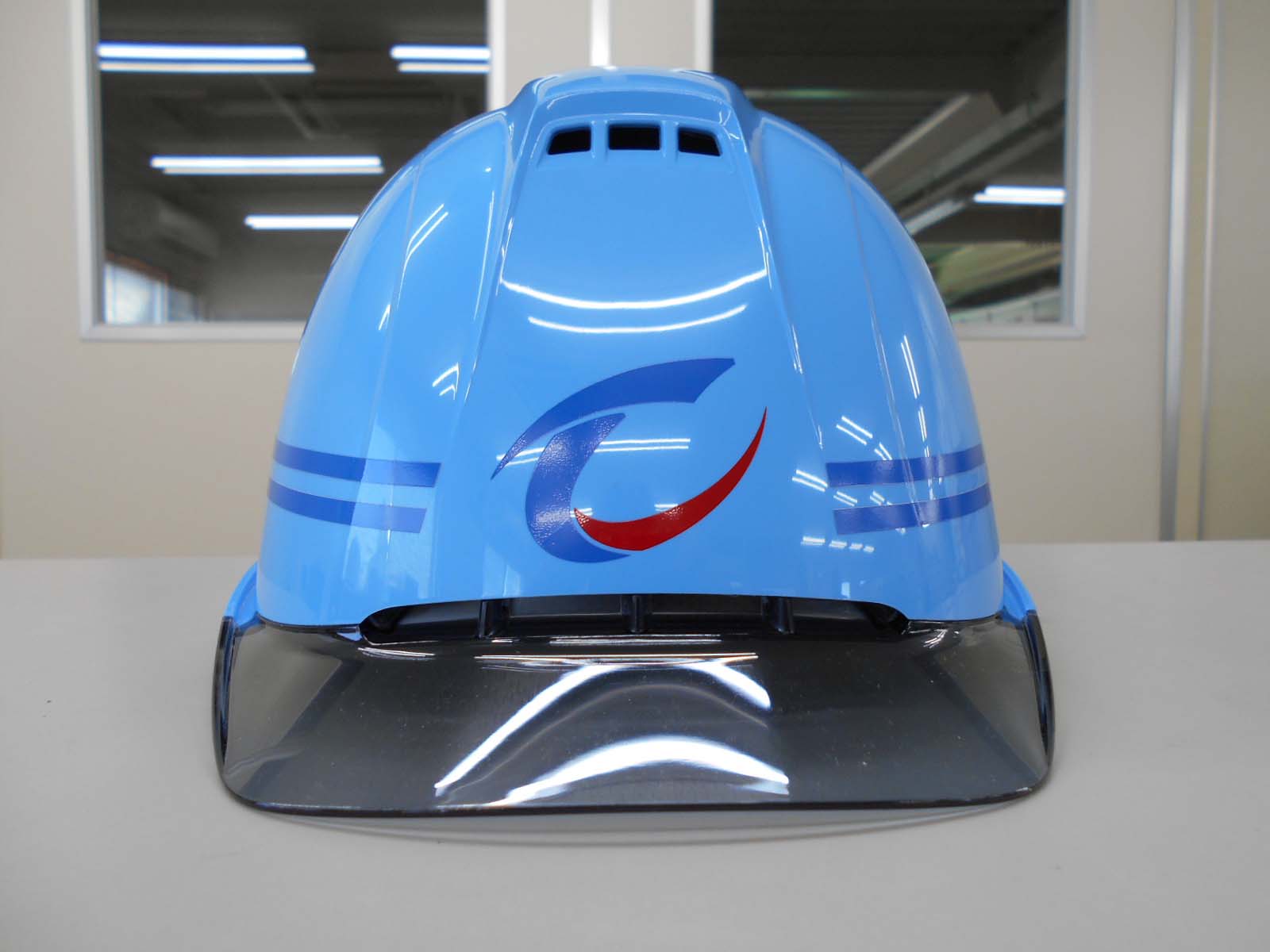 ヘルメット 名入れ作成【有限会社シーティマツザキ様】ヘルメット 加工