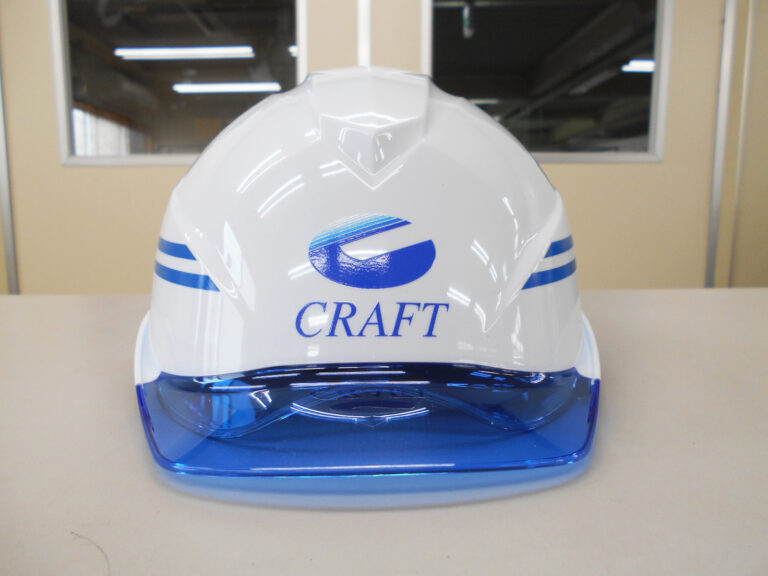 株式会社CRAFT様のヘルメット加工実績
