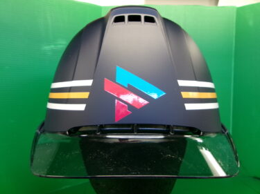加工実績】愛媛県からのご依頼！ヘルメット名入れ加工事例｜株式会社藤