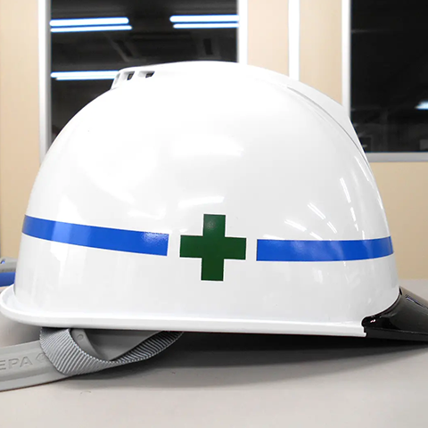 緑十字加工の見本