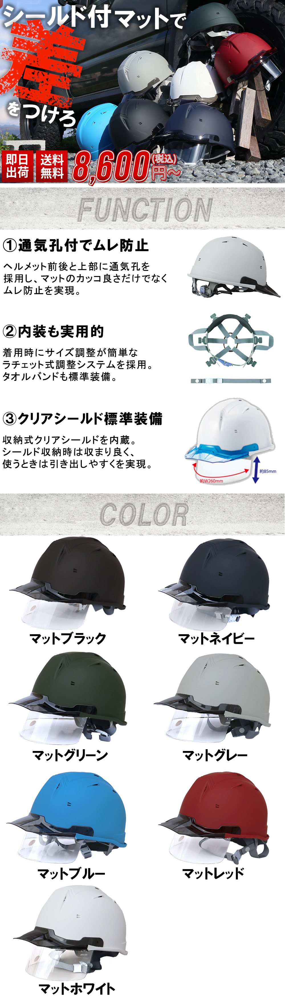 SS-29FSV型T-P式RA（マット塗装）