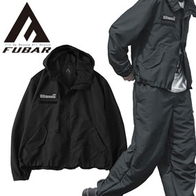 FB-241 FUBAR オーバーサイズ ショートブルゾン(フード付き)