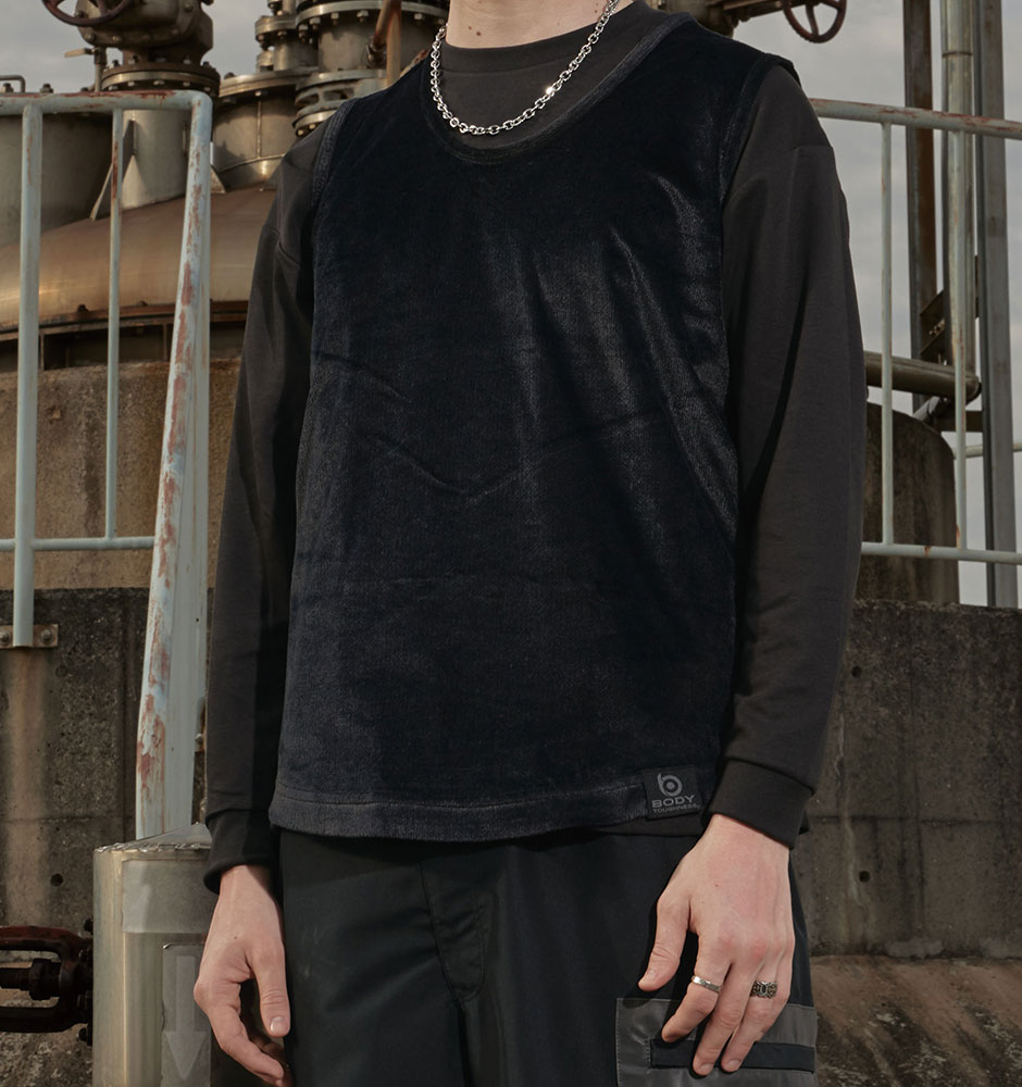 フライウォーム リバーシブルベスト