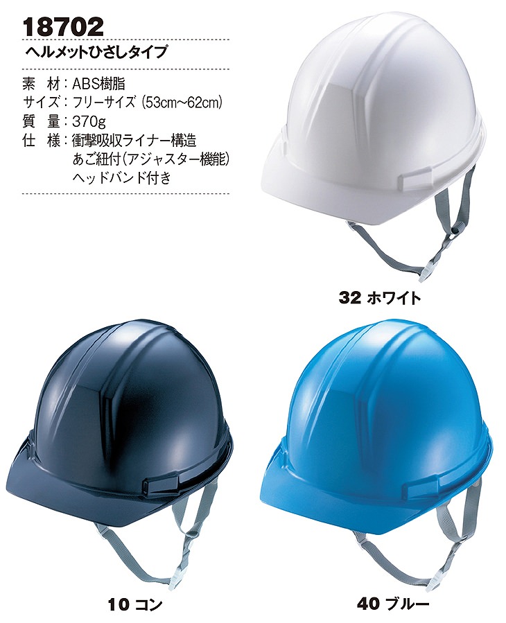 ヘルメットヒサシタイプ