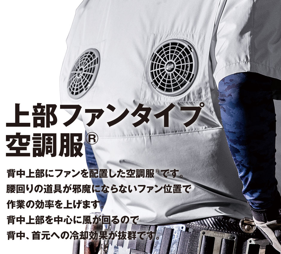 空調服(R)半袖ブルゾン（ファン無し）2025年モデル