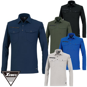6305 長袖ポロシャツ