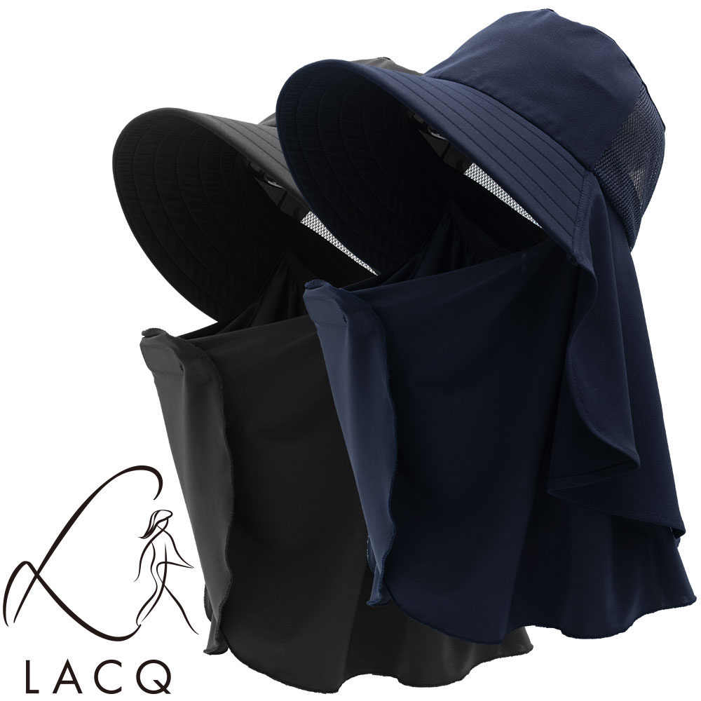LA134 LACQ ラシク クールネックひんやり帽子