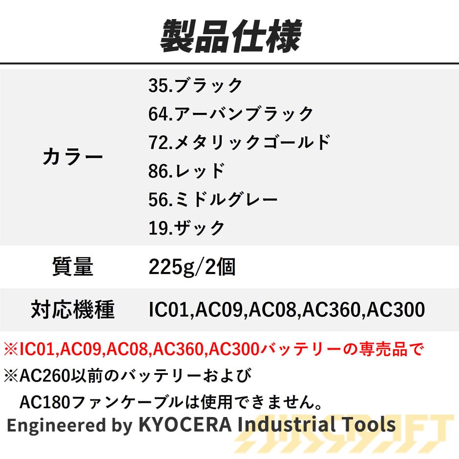 エアークラフト ファンユニット 2025年モデル