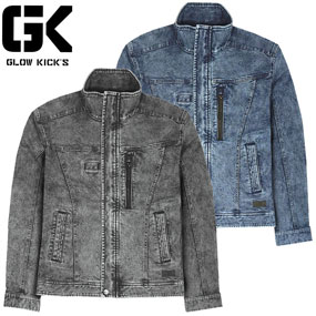 GKW-2061 GK(GLOWKICK'S)10oz長袖ブルゾン