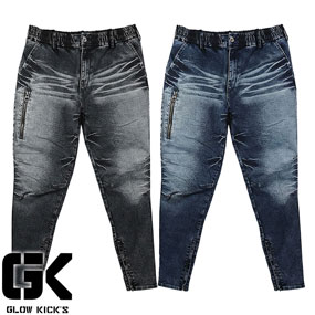 GKW-9203 GK(GLOWKICK'S)デニムジップアップパンツ
