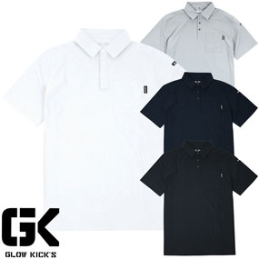 GKK-103 GK(GLOWKICK'S)冷感半袖ポロシャツ
