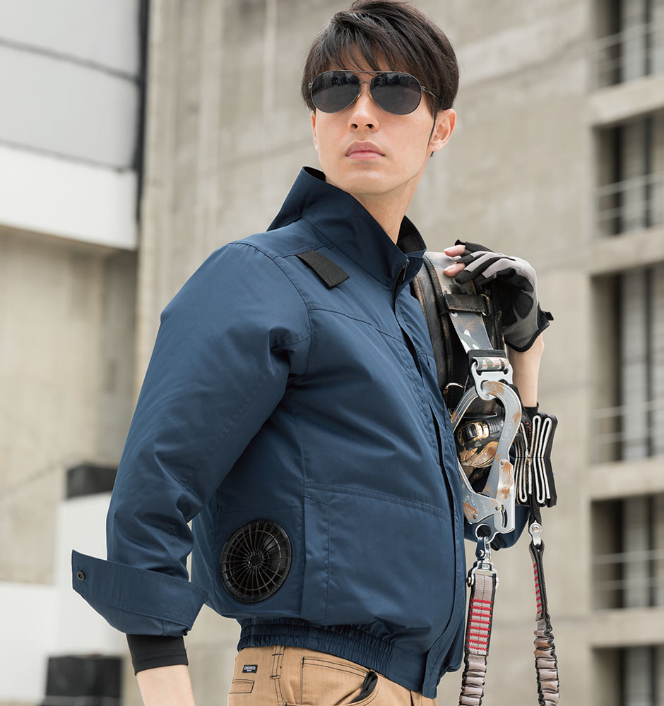 AIR SENSOR-1 ハーネス対応長袖ジャンパー(ファン無し)  2025年モデル
