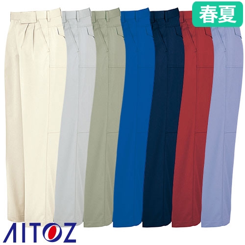 AZ-6572 ワークパンツ（2タック）