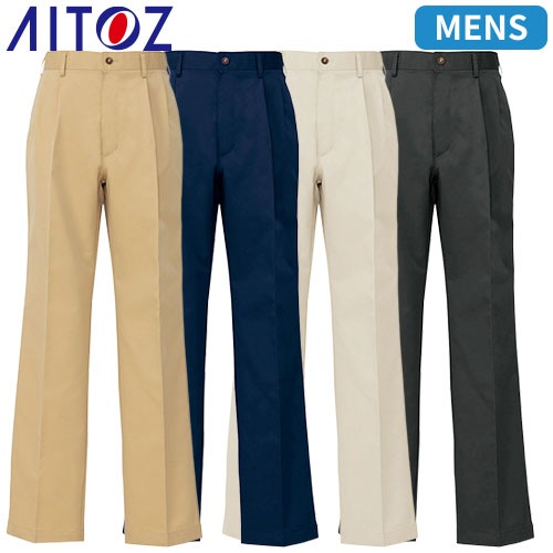 AZ-54502 メンズチノパンツ（2タック）