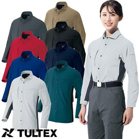 AZ-4235 TULTEX 長袖シャツ（男女兼用）