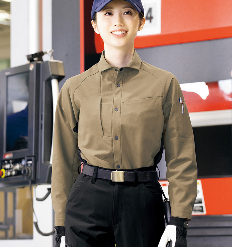 TULTEX 長袖シャツ（男女兼用）
