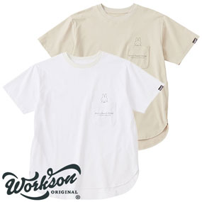 95186 miffy 防虫 無地プリンTシャツ