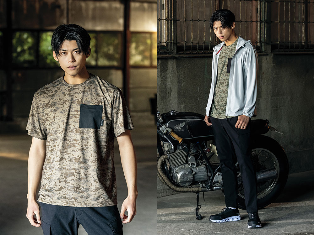 TULTEX 珪藻土配合半袖ドライTシャツ