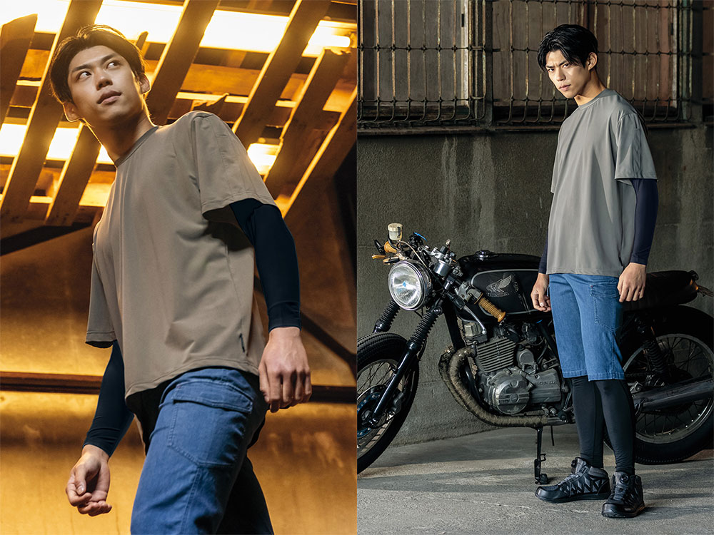 TULTEX 冷感ストレッチ半袖Tシャツ