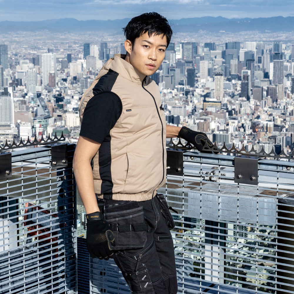 空調風神服 ベスト(ファン無し)2026年モデル