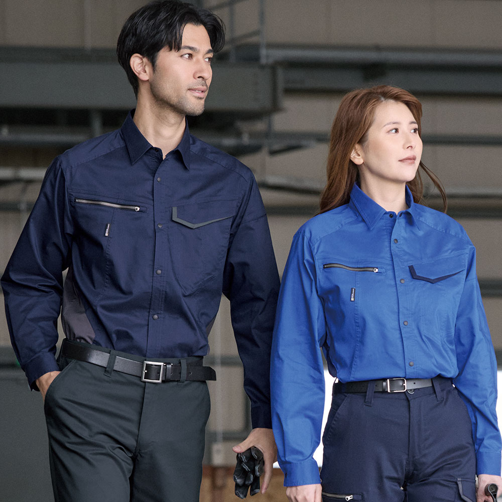 JOBSARMOR スーパーストレッチ長袖シャツ