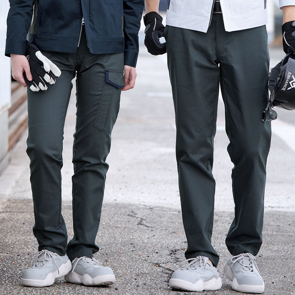 JOBSARMOR スーパーストレッチノータックパンツ
