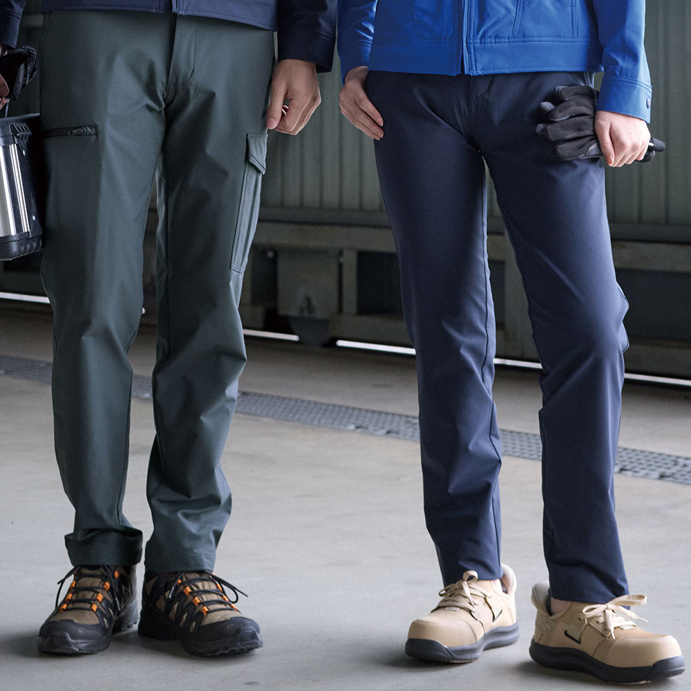 JOBSARMOR 4WAYストレッチノータックパンツ