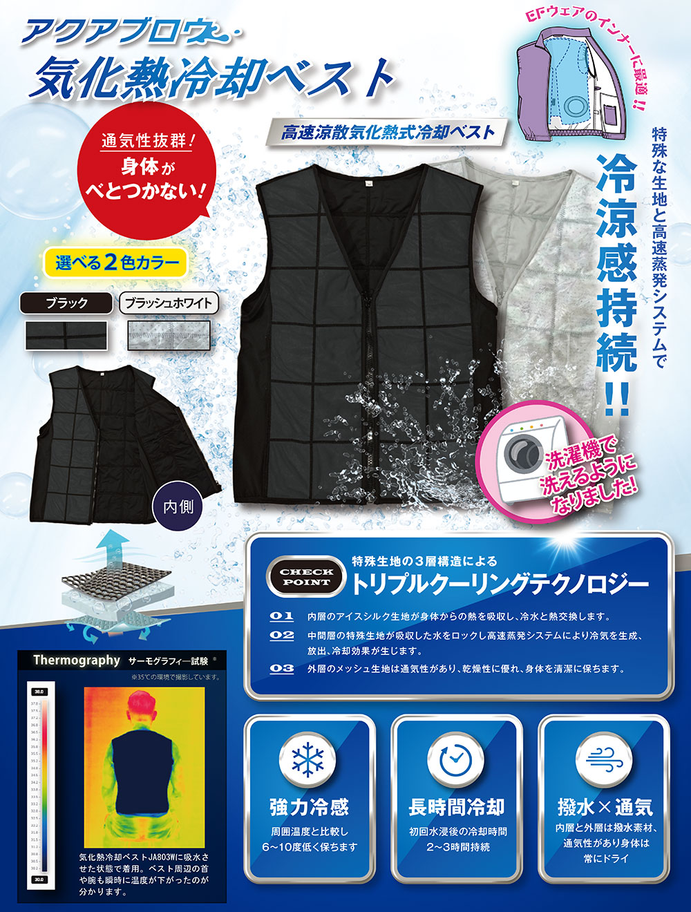 JOBSARMOR 気化熱冷却ベスト