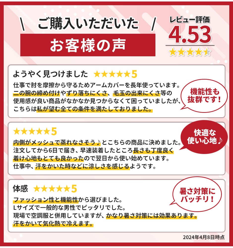 G.GROUND アームサポーター 左右1セット
