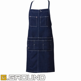 10111 G.GROUND エプロン 首掛け