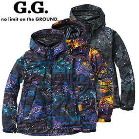 7682-70 G.GROUND レインパーカー