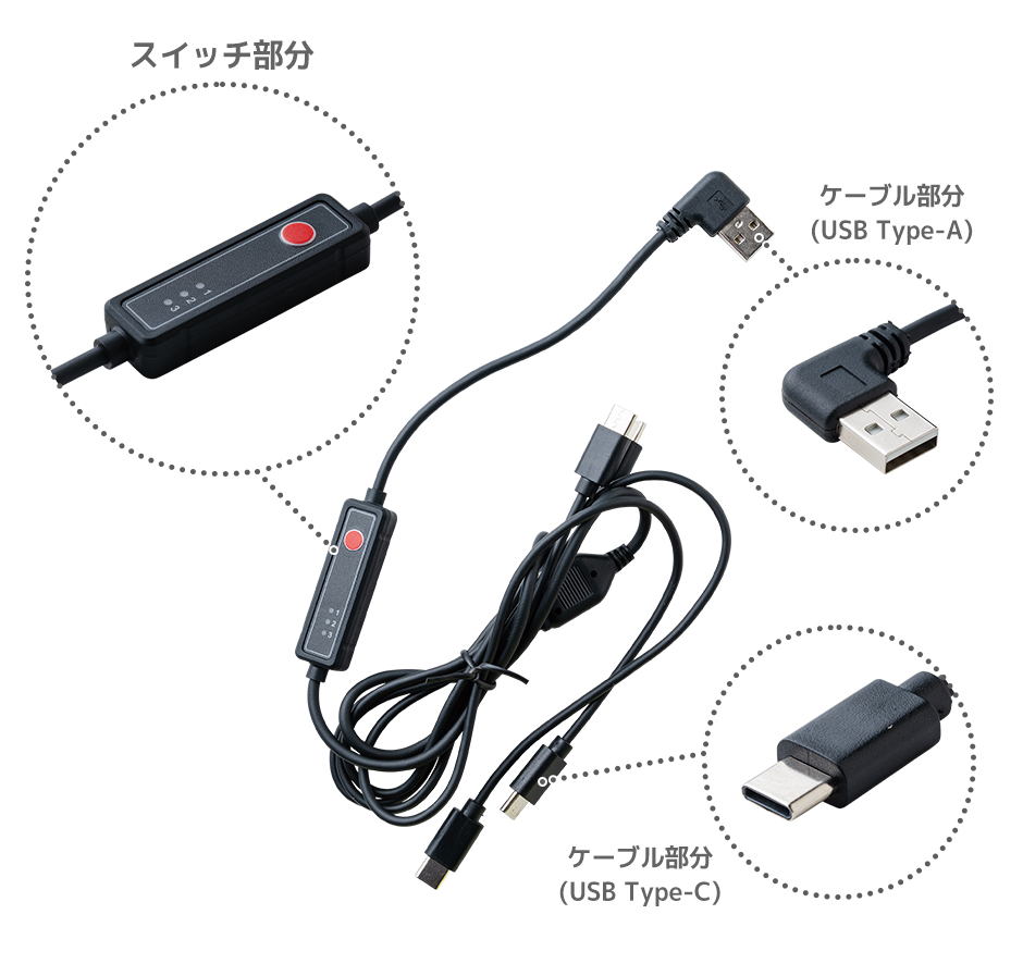 スイッチケーブル