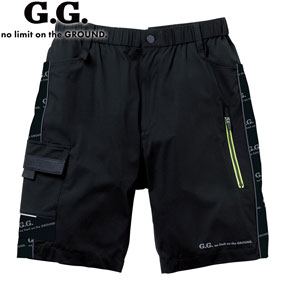 0648-17 G.G. ハーフパンツ（ノータック）