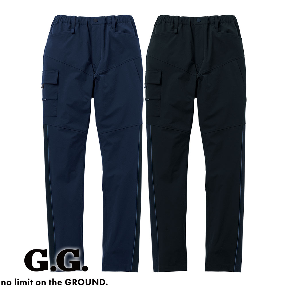 0642-08 G.G. カーゴパンツ（ノータック）