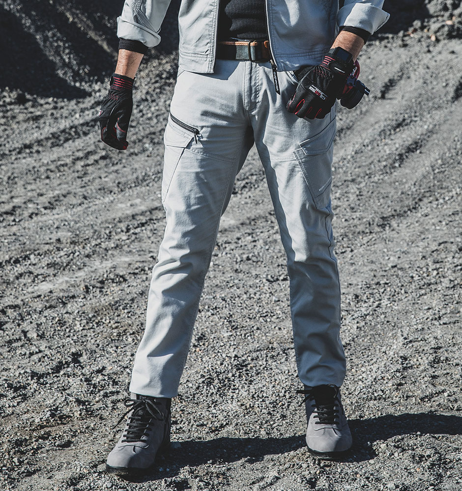 ソリッドストレッチライトファスナーカーゴ