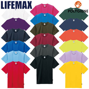 MS1154 4.3オンスドライTシャツ（ポリジン加工）