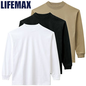 MS1610 10.2オンススーパーヘビーウェイトモックネックTシャツ