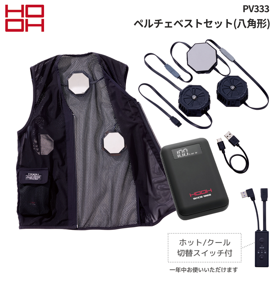 ペルチェベストセット(八角形)