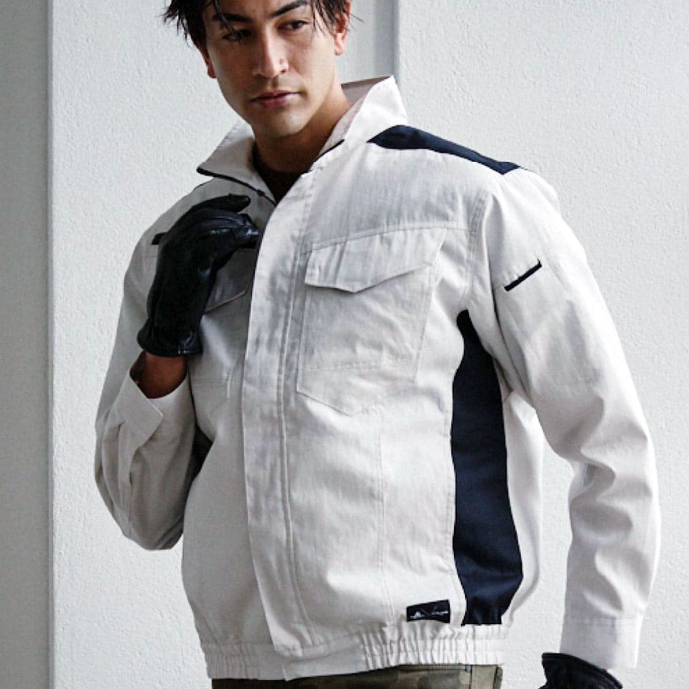 快適ウェア ミドルファン 難燃長袖ブルゾン（ファン無し）