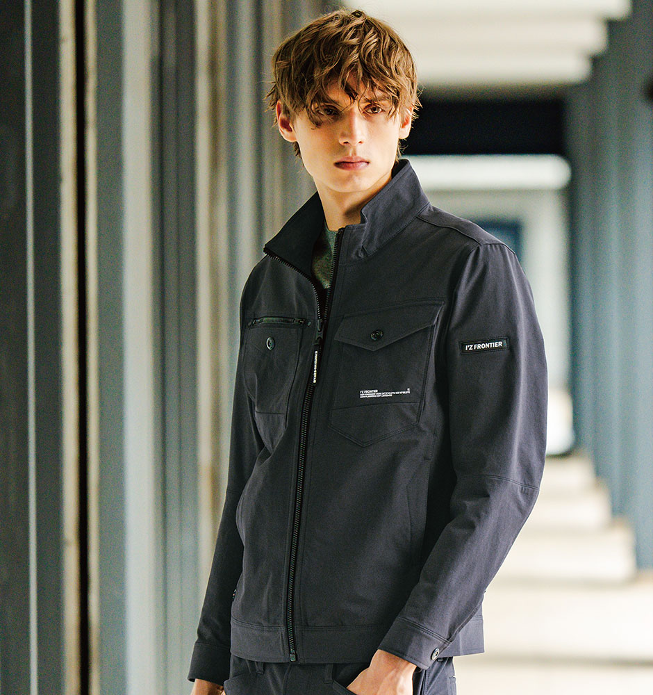 A.D.ストレッチナイロンワークジャケット