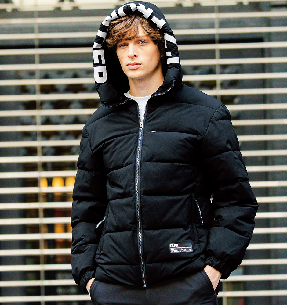 保温防寒・アルミストレッチジャケットパーカー