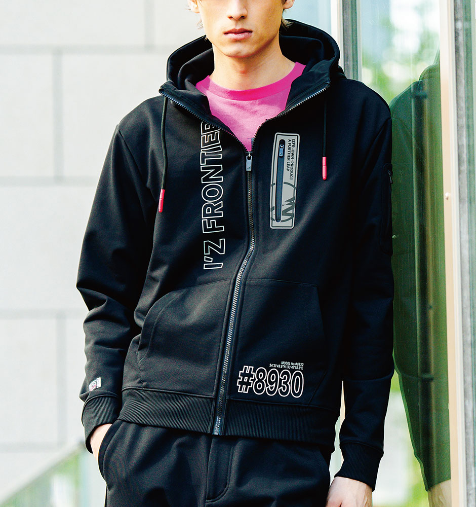 ストレッチスウェットF.Z.フーディー