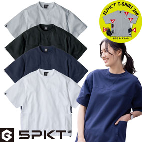 G-107 GLADIATOR フェイスコットンDRY 5ポケット 半袖Tシャツ