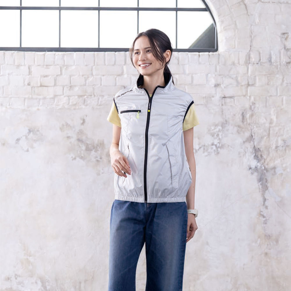 VOLTCOOL ボルトクール 日傘遮熱 ベスト(ファン無し)ペルチェネックホルダー付 サイドファン