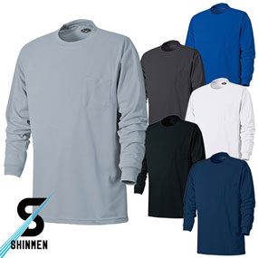 213 吸汗速乾長袖Ｔシャツ