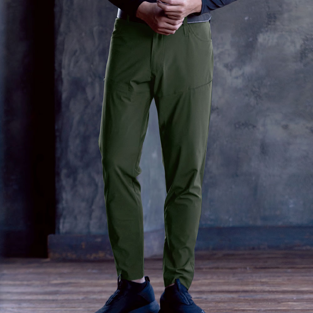 SLASH アイストリコットジャストレングスパンツ